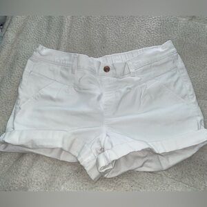 White Cotton Summer shorts!